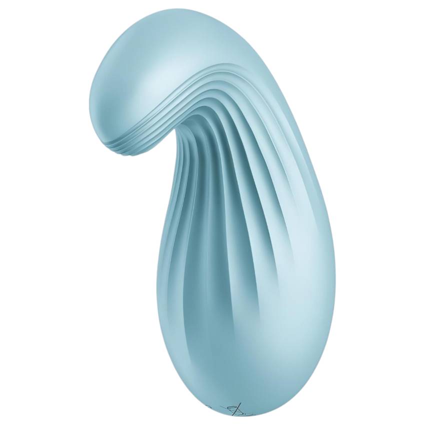 Satisfyer Dipping Delight - akkus csikló vibrátor (kék) - Image 2