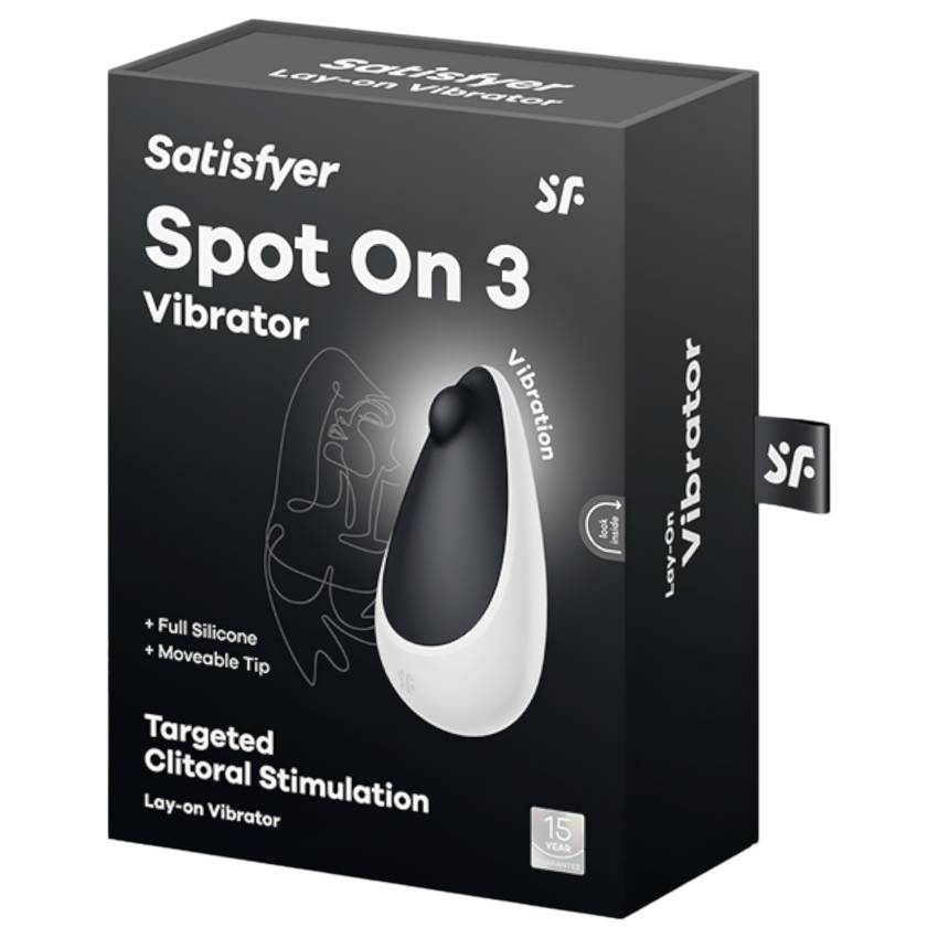 Satisfyer Spot On 3 - akkus csiklóvibrátor (fekete) - Image 2