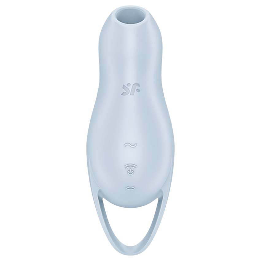 Satisfyer Pocket Pro 1 - léghullámos csiklóizgató (kék) - Image 3