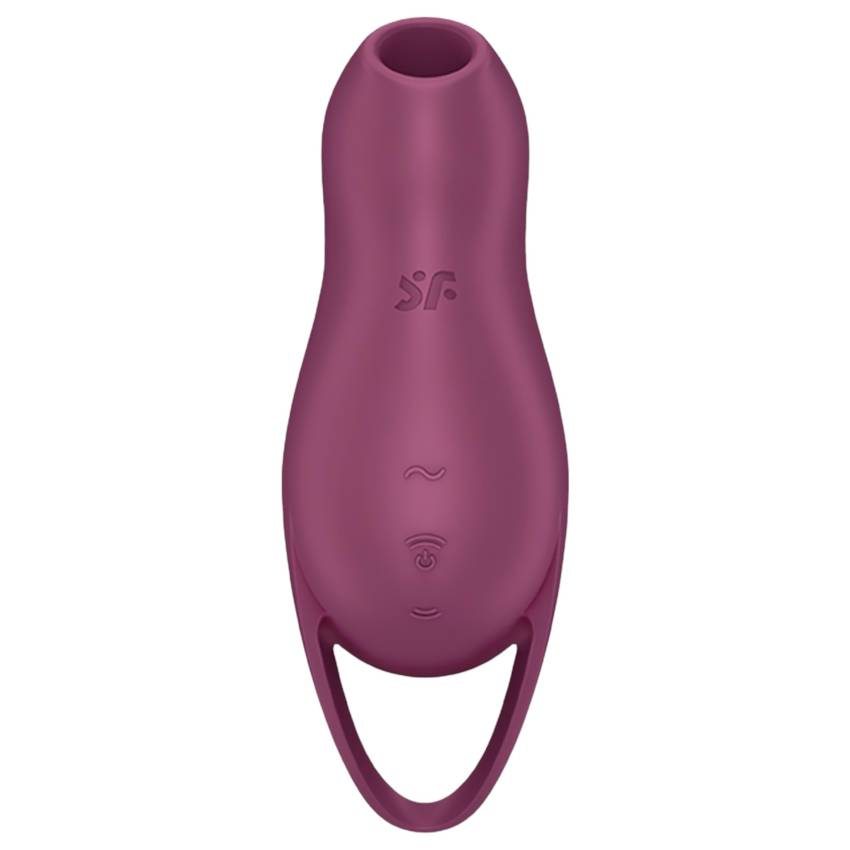 Satisfyer Pocket Pro 1 - akkus, léghullámos csiklóizgató (lila) - Image 3