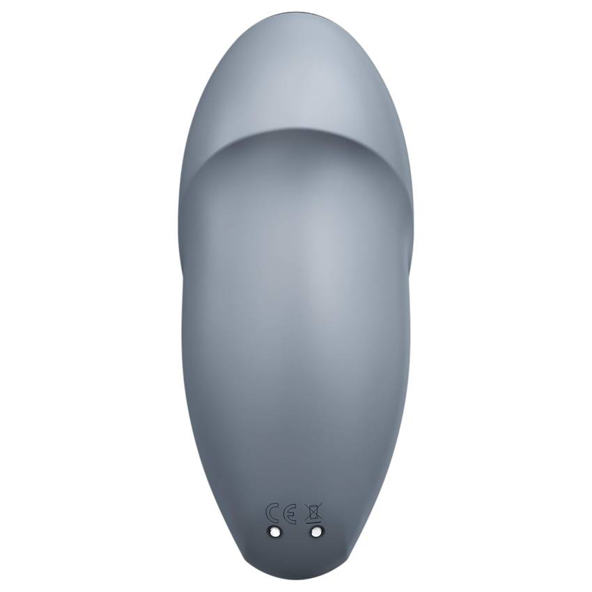 Satisfyer Tap & Climax 1 - 2in1 csikló vibrátor (szürke) - Image 6