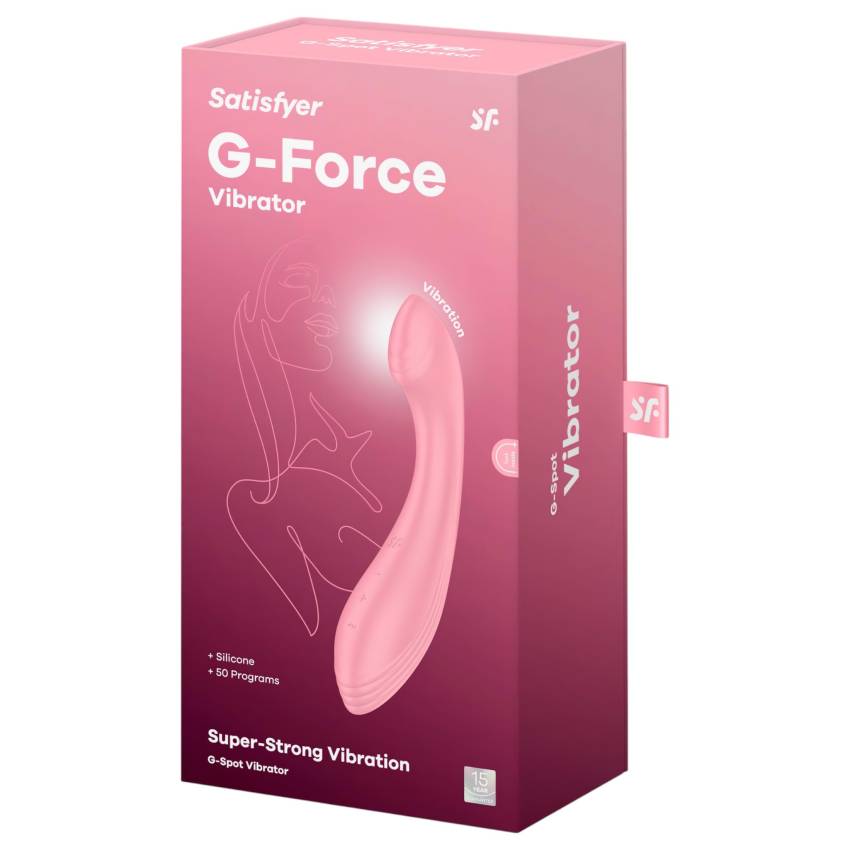 Satisfyer G-Force - akkus, vízálló G-pont vibrátor (pink) - Image 6