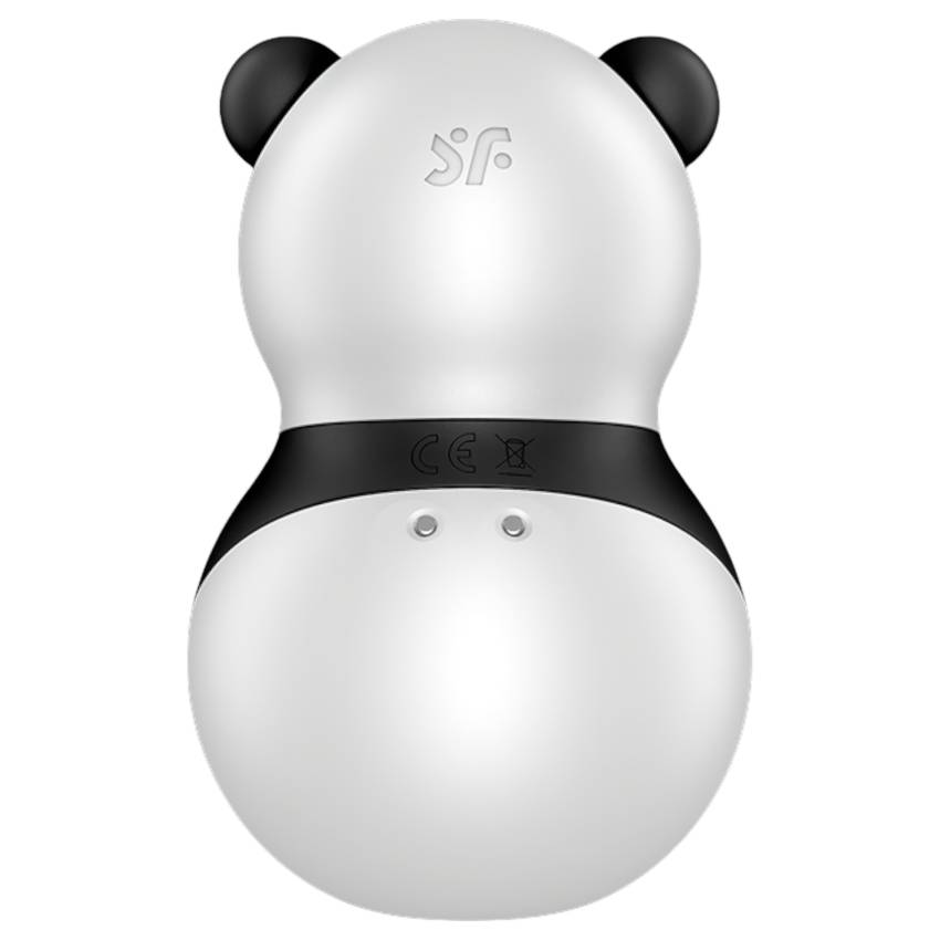 Satisfyer Pocket Panda - léghullámos csiklóizgató (fekete) - Image 6