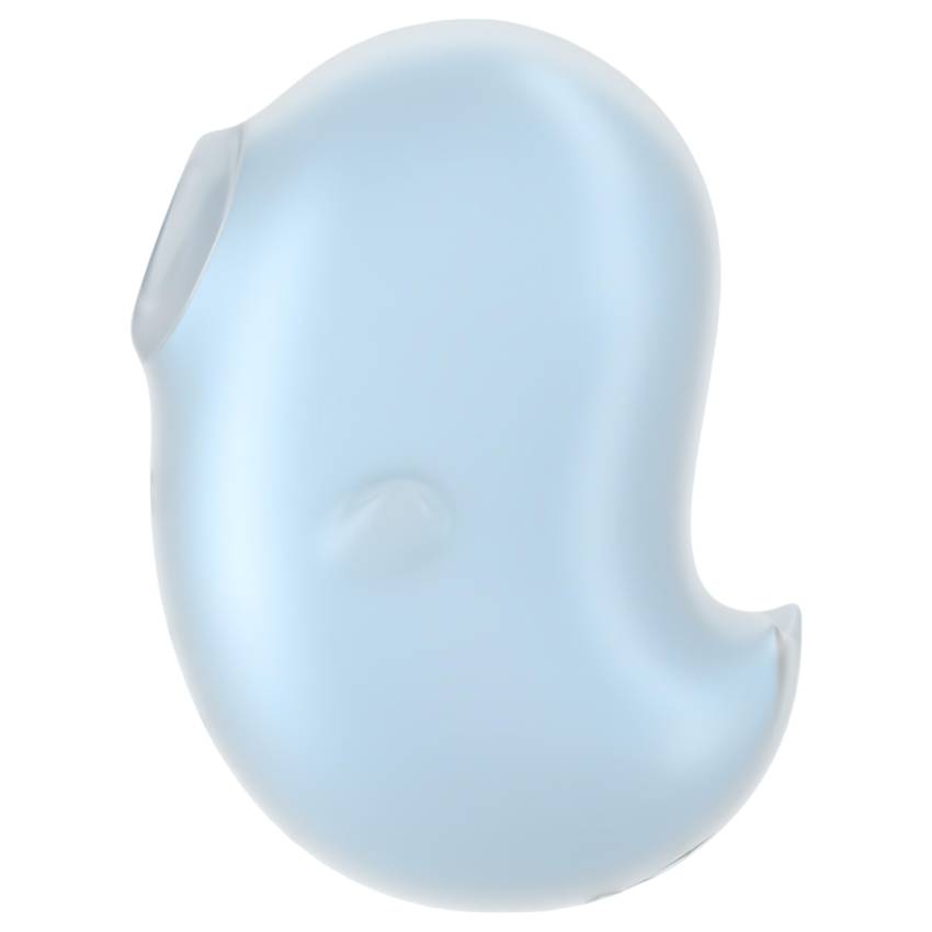 Satisfyer Cutie Ghost - akkus, léghullámos csiklóizgató (kék) - Image 5