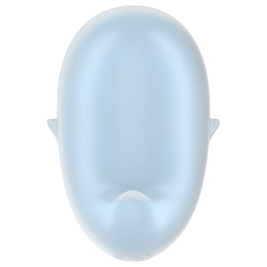 Satisfyer Cutie Ghost - akkus, léghullámos csiklóizgató (kék) - Image 6