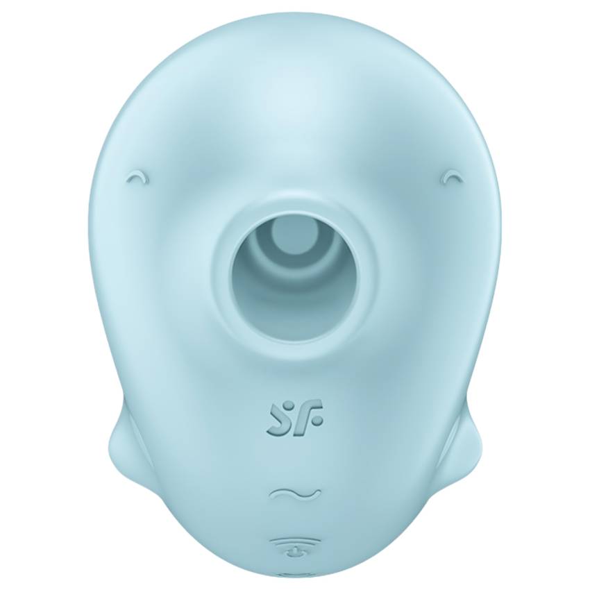 Satisfyer Sassy Seal - léghullámos csiklóizgató (türkiz) - Image 3