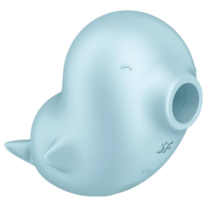 Satisfyer Sassy Seal - léghullámos csiklóizgató (türkiz) - Image 4