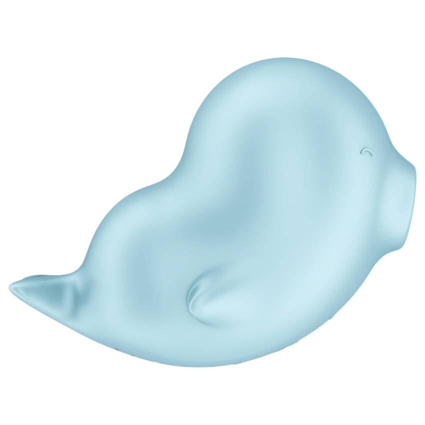 Satisfyer Sassy Seal - léghullámos csiklóizgató (türkiz) - Image 5