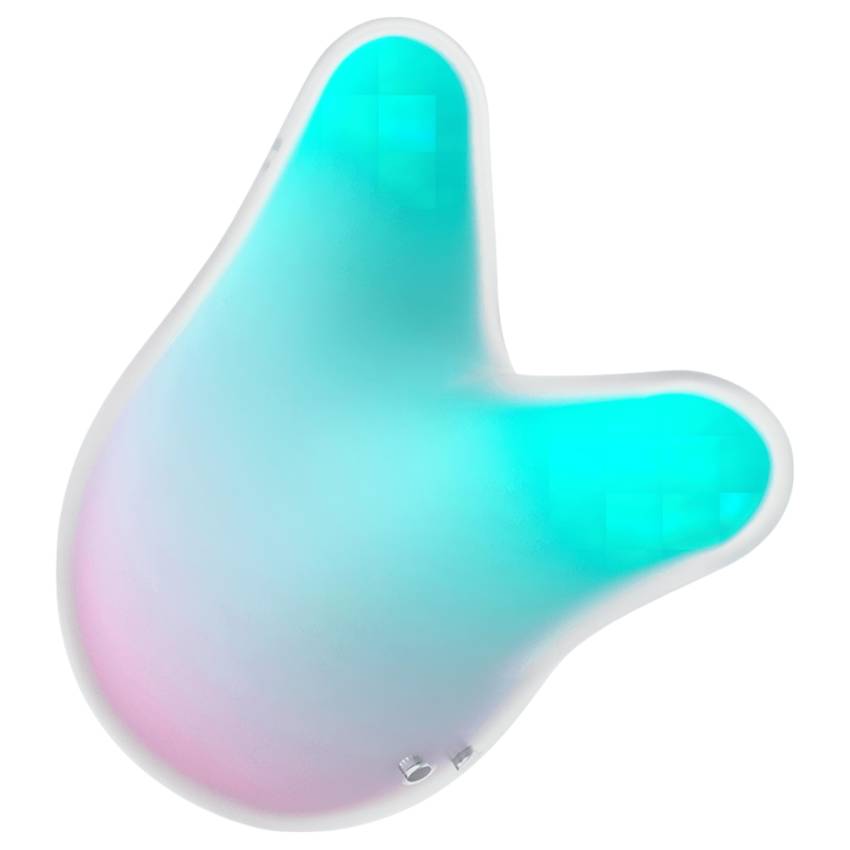 Satisfyer Mermaid Vibes - léghullámos csiklóizgató (menta-pink) - Image 3