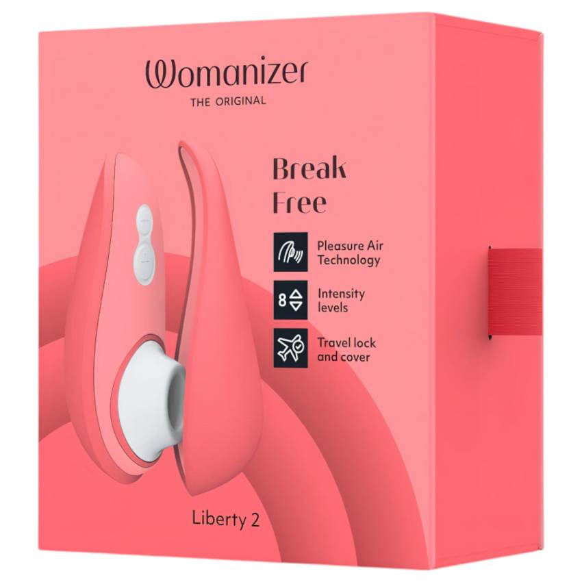 Womanizer Liberty 2 - akkus léghullámos csiklóizgató (pink) - Image 7