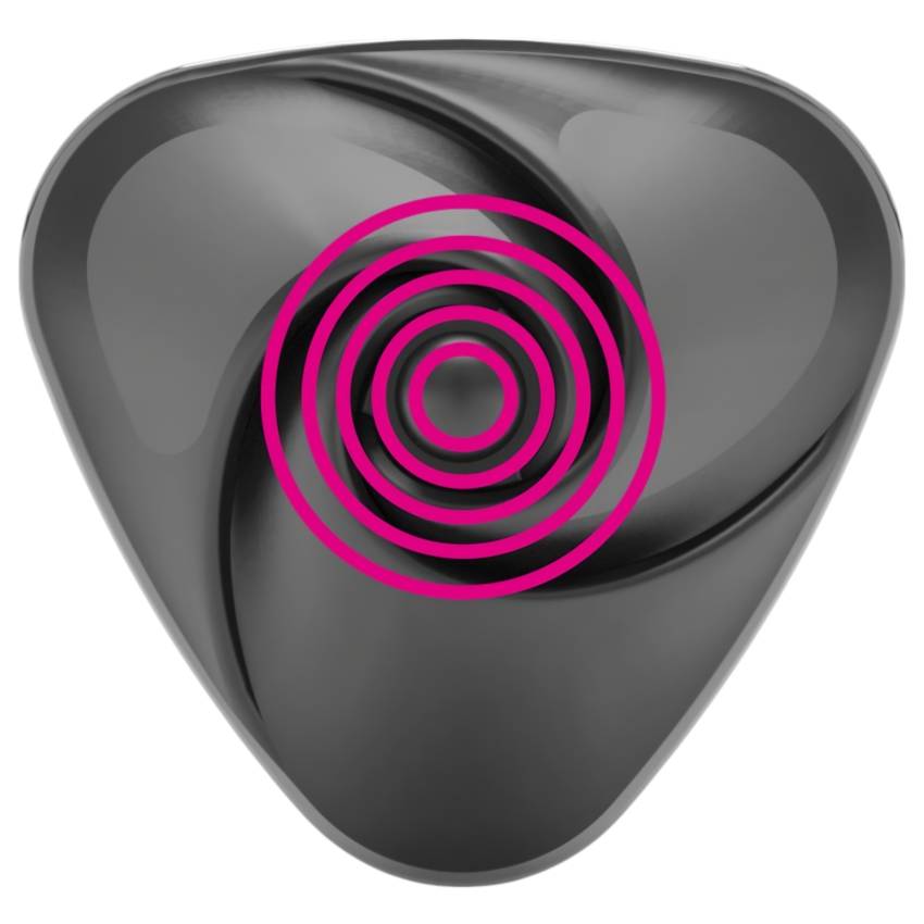 Mystim Heart's Desire - elektro csikló vibrátor (fekete) - Image 6