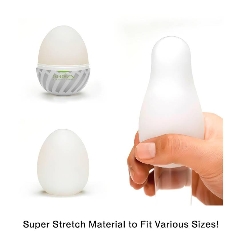 TENGA Egg Brush - tojás maszturbátor (1db) - Image 3
