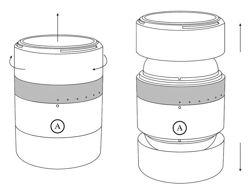Arcwave Voy - szorító-forgó maszturbátor férfiaknak (fekete) - Image 14