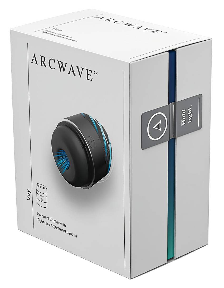 Arcwave Voy - szorító-forgó maszturbátor férfiaknak (fekete) - Image 3