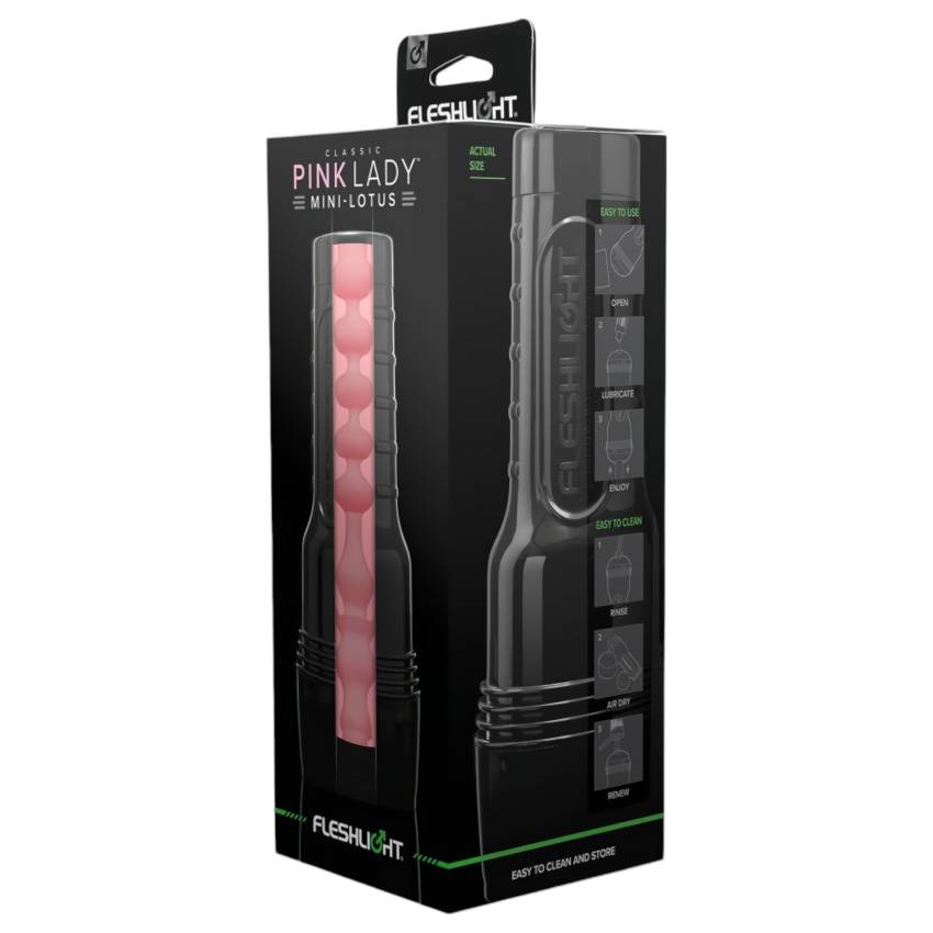 Fleshlight Pink Lady Mini-Lotus - élethű műpunci tokban (natúr) - Image 2