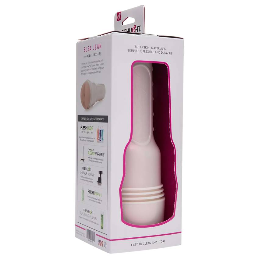 Fleshlight Elsa Jean Treat - élethű műpopsi (natúr) - Image 6