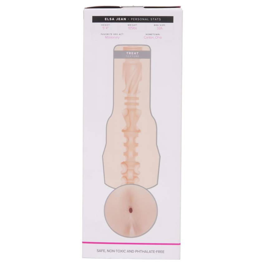 Fleshlight Elsa Jean Treat - élethű műpopsi (natúr) - Image 8