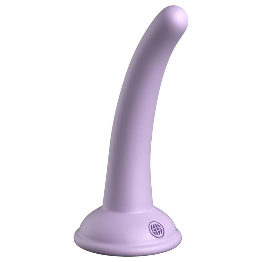 Dillio Curious Five - tapadókorongos dildó (15cm) - lila - Image 4
