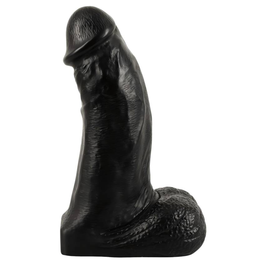 Realistixxx Real Giant - herés dildó - 22 cm (fekete) - Image 2
