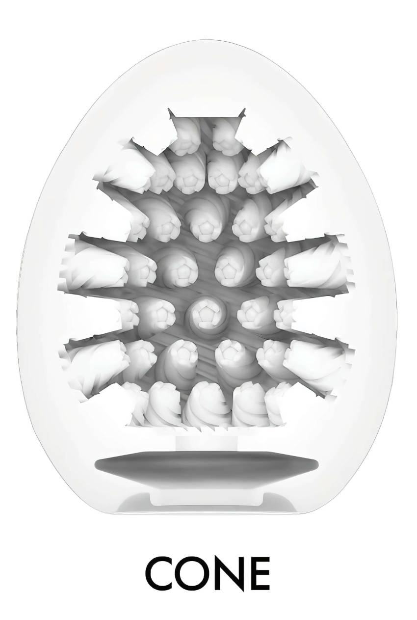 TENGA Egg Cone Stronger - tojás maszturbátor (6db) - Image 4