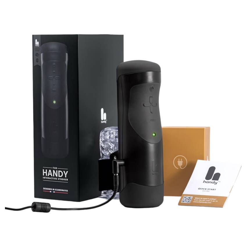 The Handy 1.1 - okos, hálózati, VR maszturbátor (fekete) - Image 2