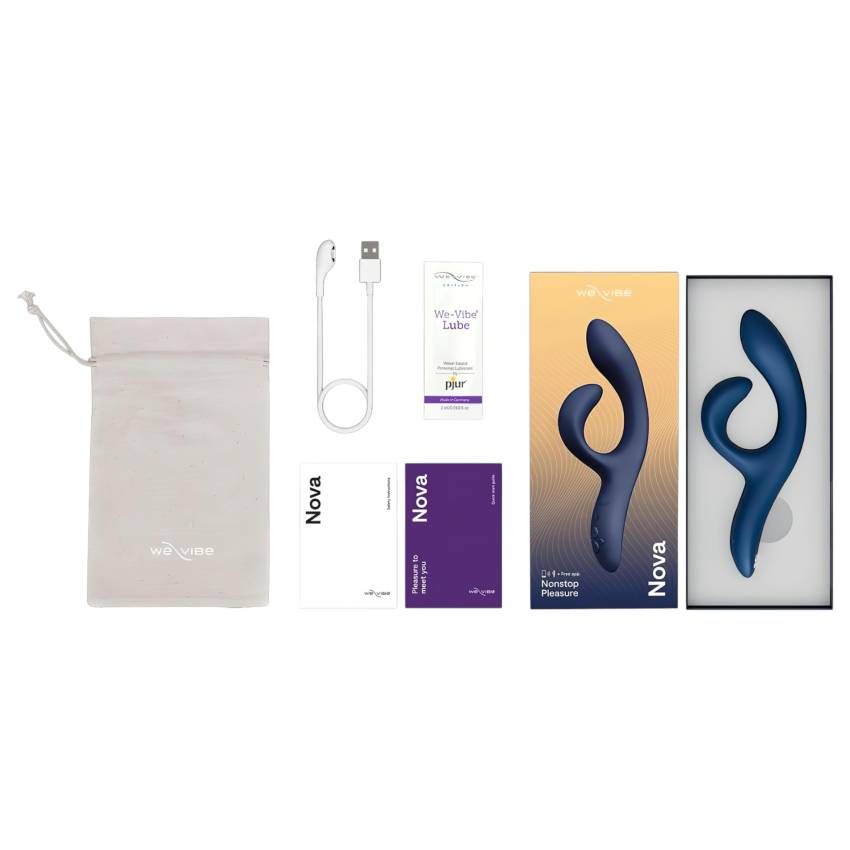 We-Vibe Nova 2 - akkus, okos csiklókaros vibrátor (kék) - Image 12
