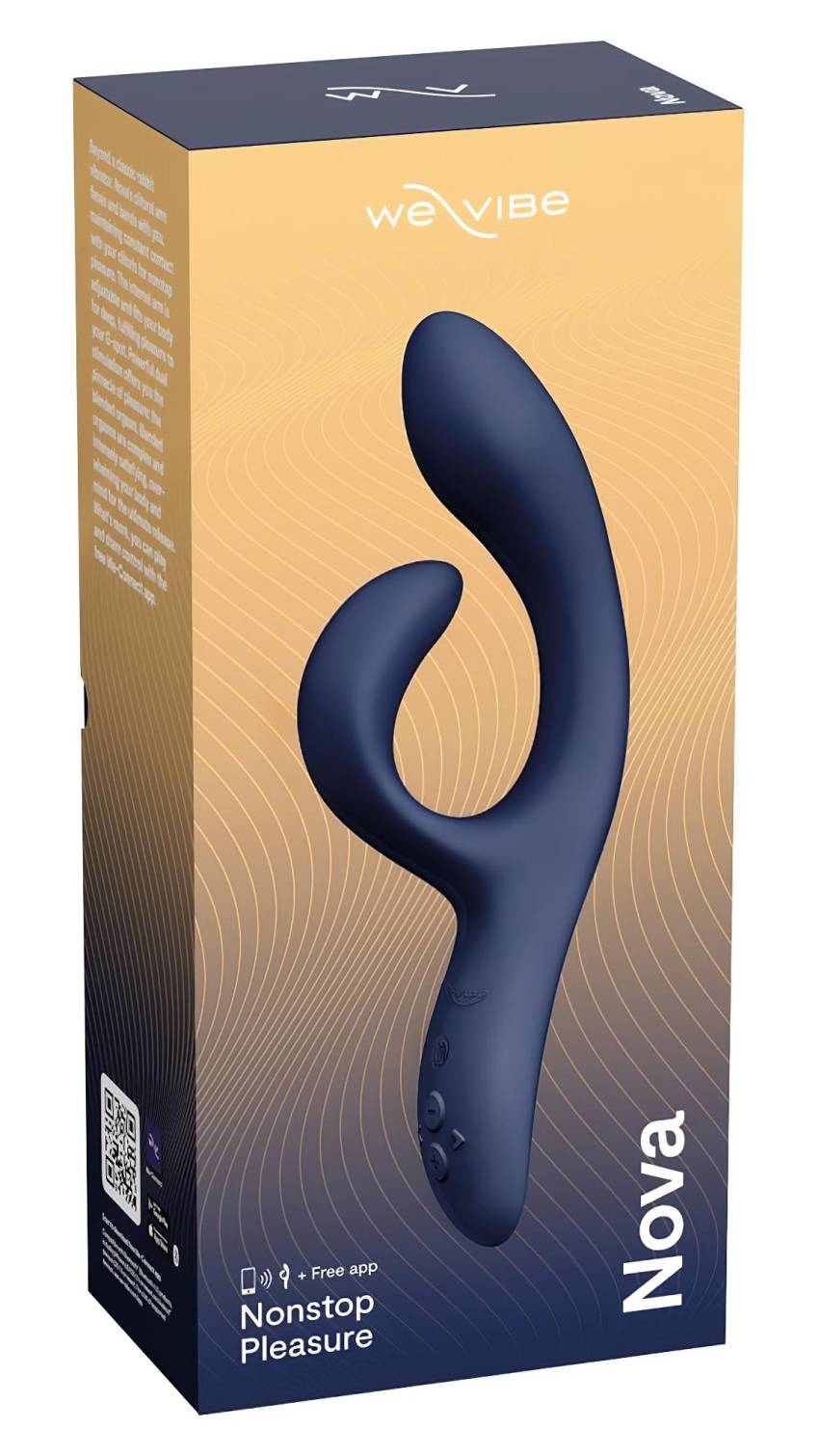 We-Vibe Nova 2 - akkus, okos csiklókaros vibrátor (kék) - Image 4