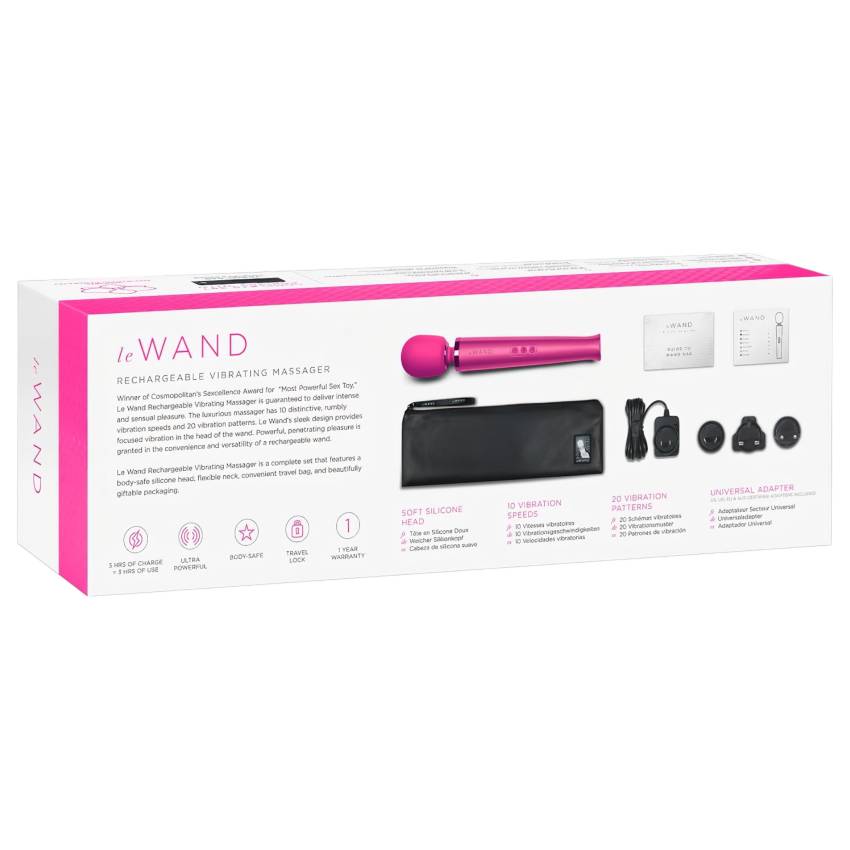 le Wand - masszírozó vibrátor (pink) - Image 3
