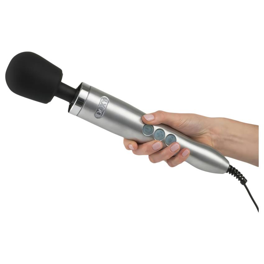 Doxy Die Cast 3 Wand - hálózati masszírozó vibrátor (króm) - Image 3