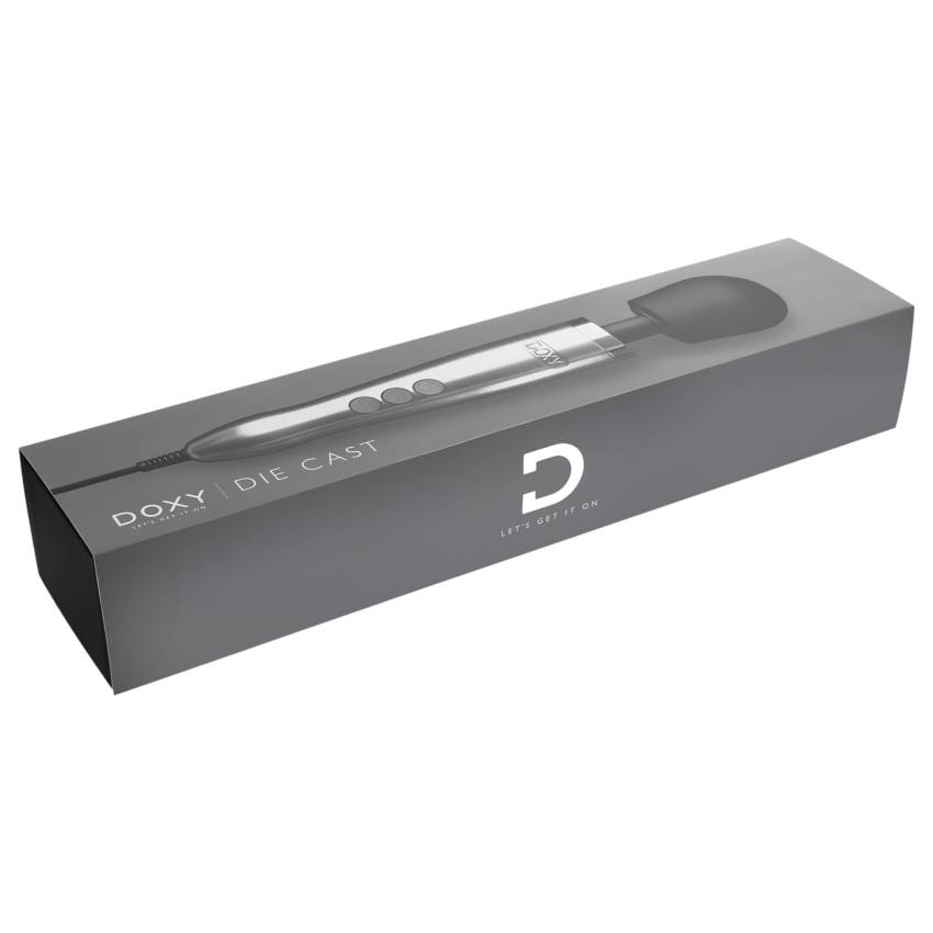 Doxy Die Cast 3 Wand - hálózati masszírozó vibrátor (króm) - Image 4