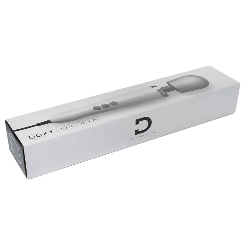Doxy Wand Original - hálózati masszírozó vibrátor (fehér) - Image 5