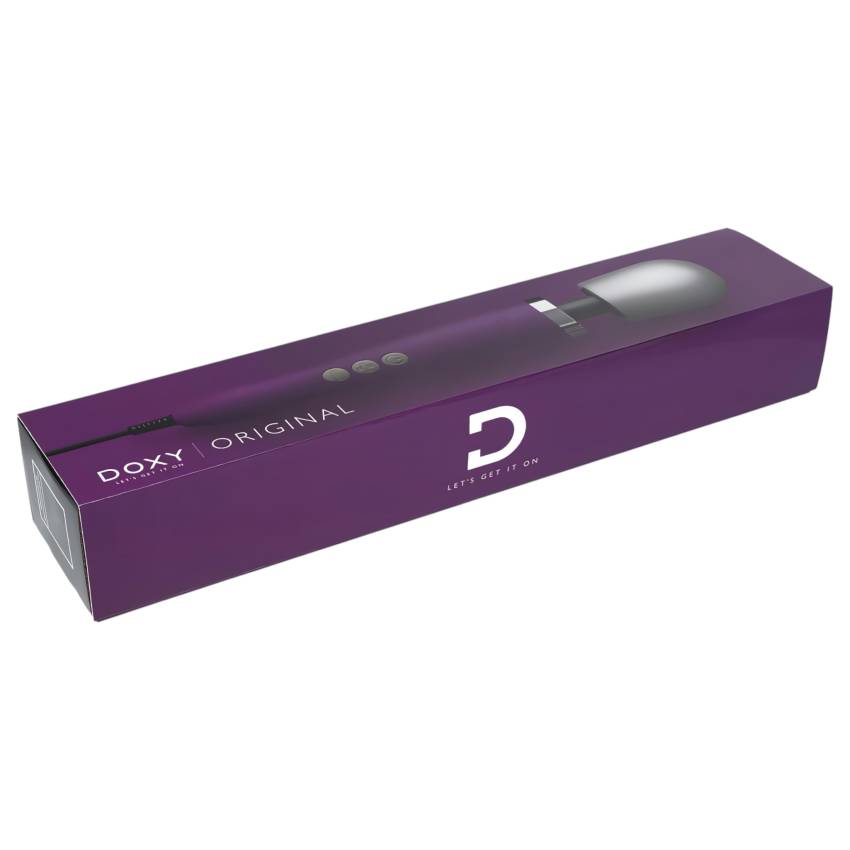 Doxy Wand Original - hálózati masszírozó vibrátor (lila) - Image 5