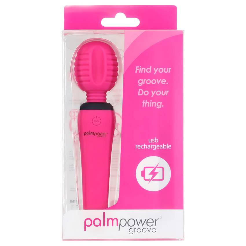 PalmPower groove - akkus masszírozó vibrátor (pink) - Image 6
