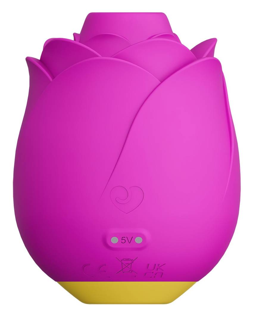 ROMP Rose - léghullámos rózsa vibrátor (pink) - Image 3