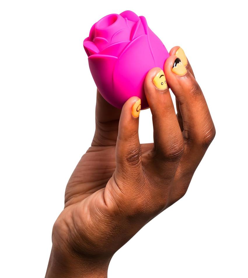 ROMP Rose - léghullámos rózsa vibrátor (pink) - Image 5