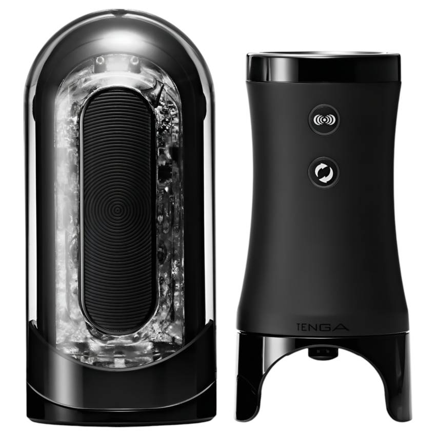 TENGA Flip 0 Electronic - automata maszturbátor (fekete) - Image 6