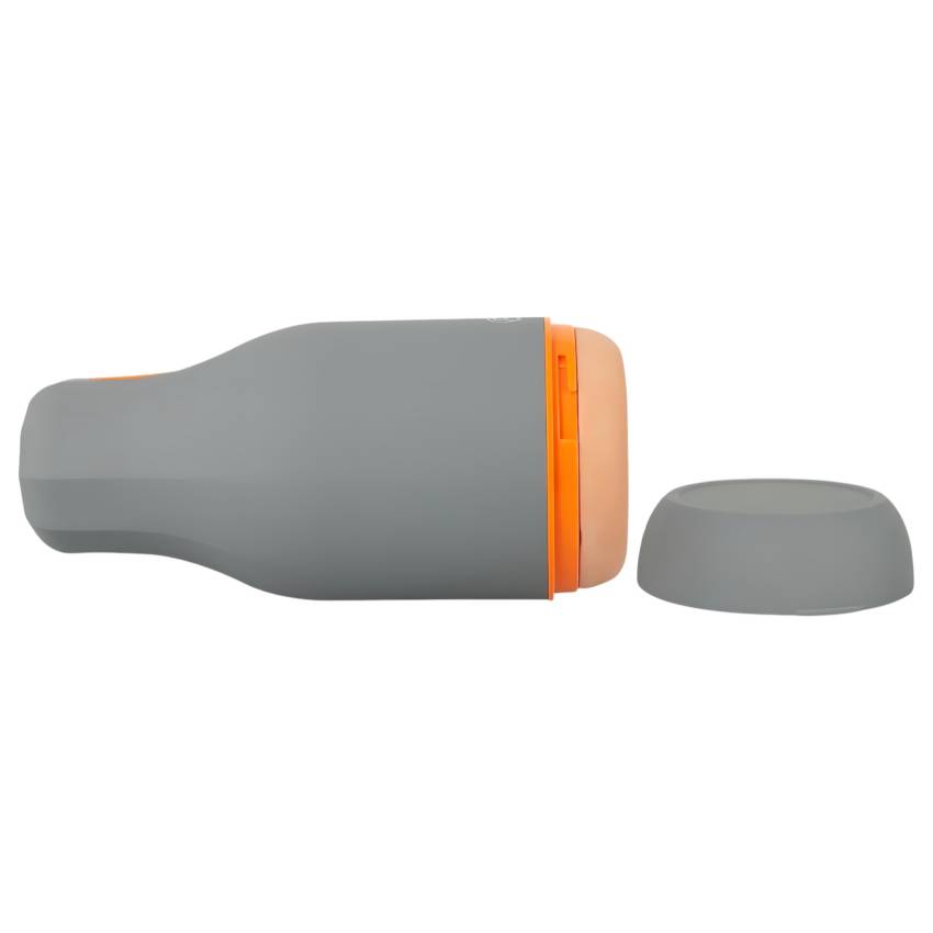 Rebel - vízálló szorító maszturbátor (natúr-szürke) - Image 3