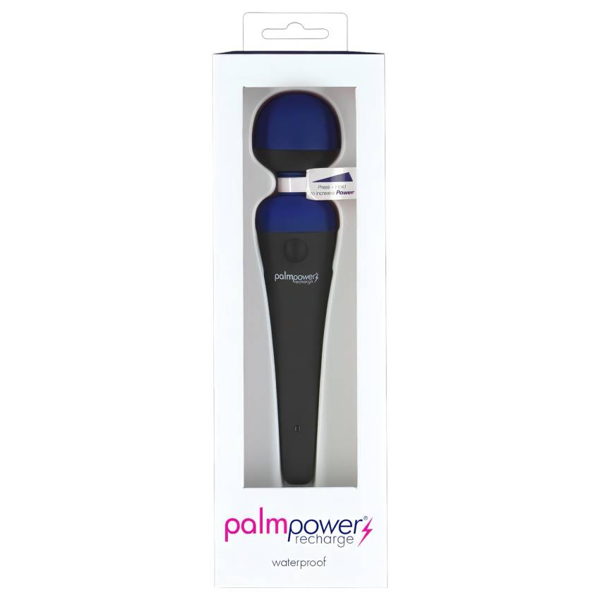 PalmPower recharge - akkus masszírozó vibrátor (kék) - Image 8