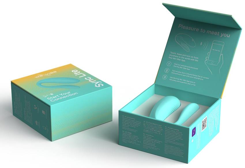 We-Vibe Sync Lite - okos, rádiós párvibrátor (zöld) - Image 2