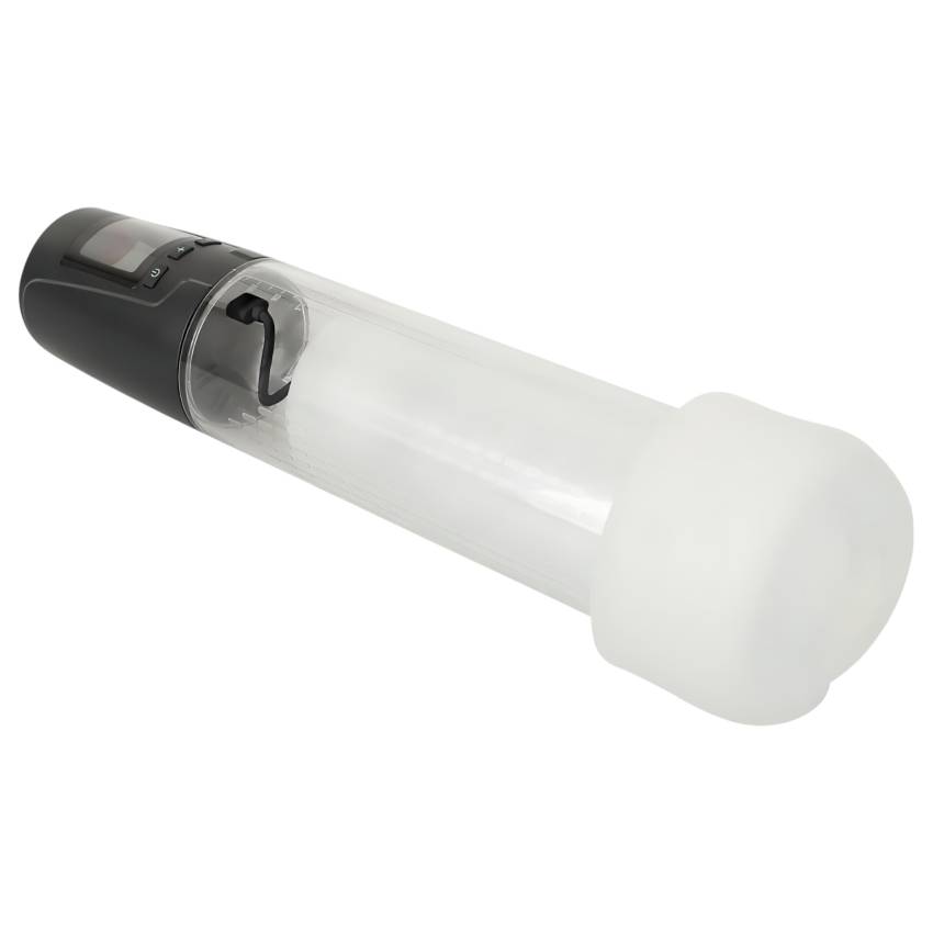Mister Boner - akkus, automatikus péniszpumpa (fekete-átlátszó) - Image 3
