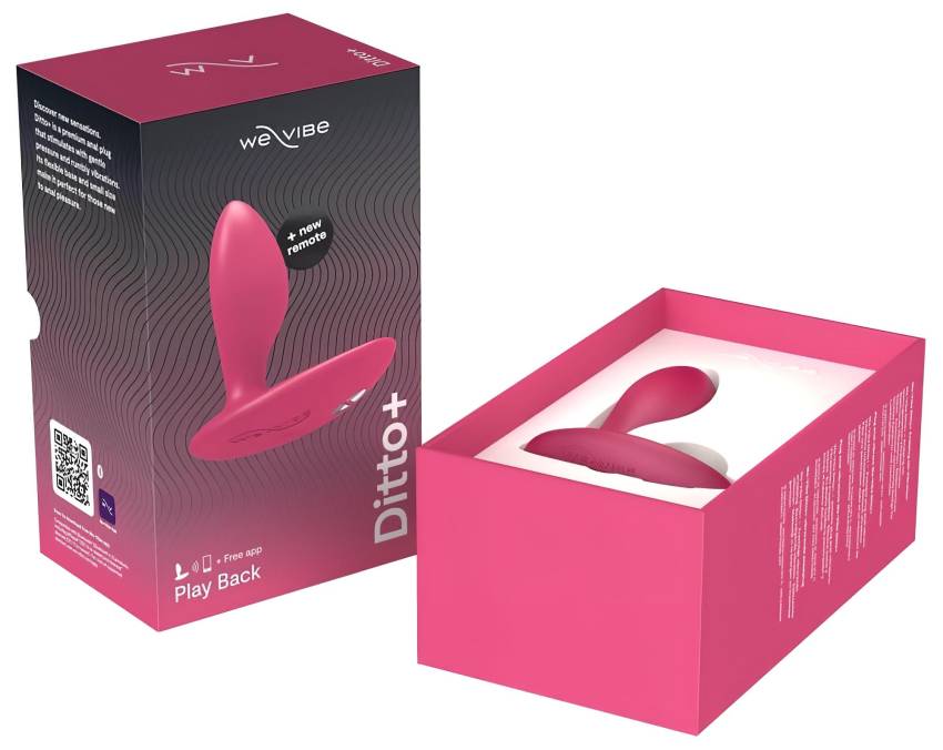 We-Vibe Ditto+ - okos, akkus anál vibrátor (pink) - Image 11