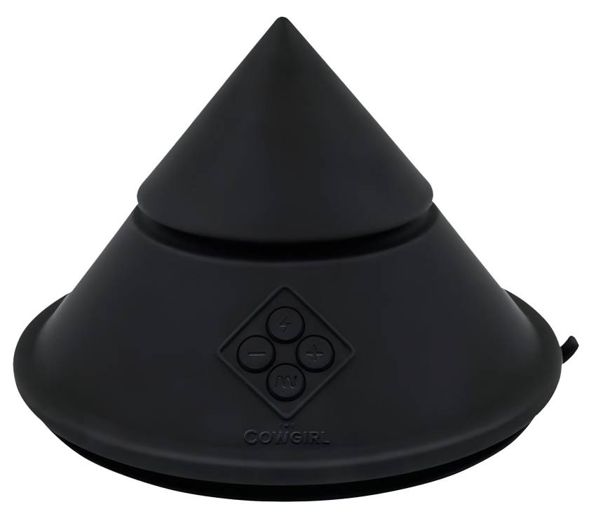 The Cowgirl Cone - okos szexgép különböző feltétekkel (fekete) - Image 3