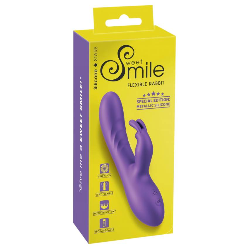 Smile - csiklókaros vibrátor (lila) - Image 2