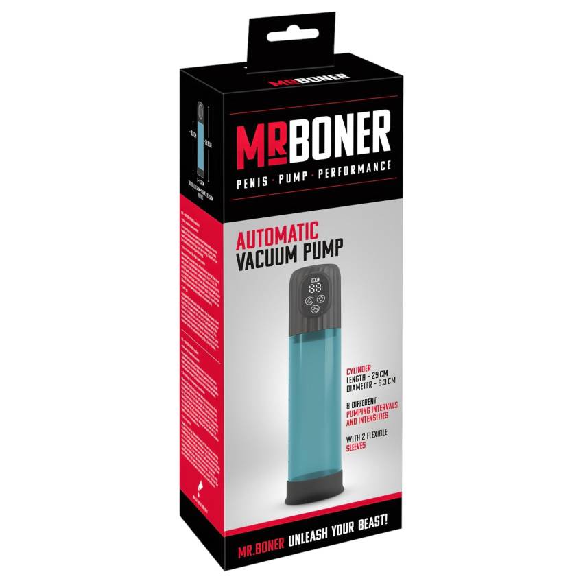 Mister Boner - automata péniszpumpa (kék) - Image 2