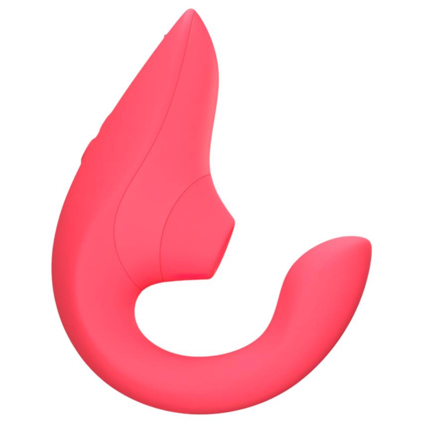 Womanizer Blend - G-pont vibrátor és csiklóizgató (korall) - Image 2