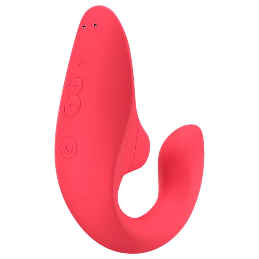 Womanizer Blend - G-pont vibrátor és csiklóizgató (korall) - Image 3