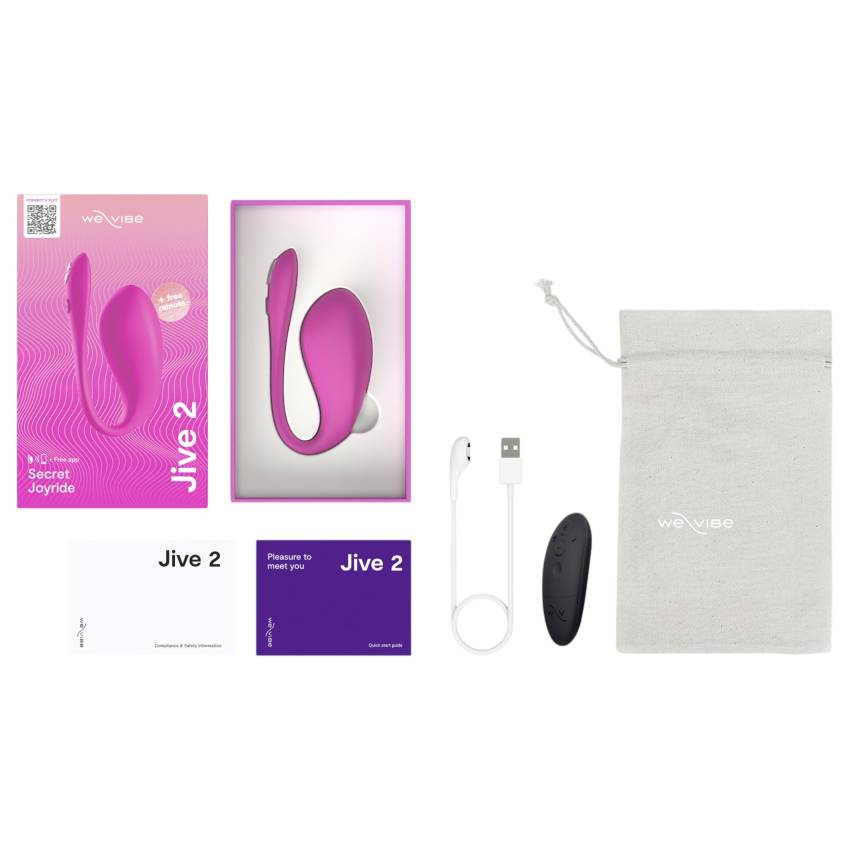We-Vibe Jive 2 - akkus, okos vibrotojás (pink) - Image 2