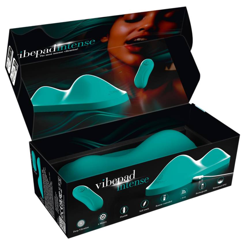 Vibepad Intense - csiklóizgató párna vibrátor (türkiz) - Image 8