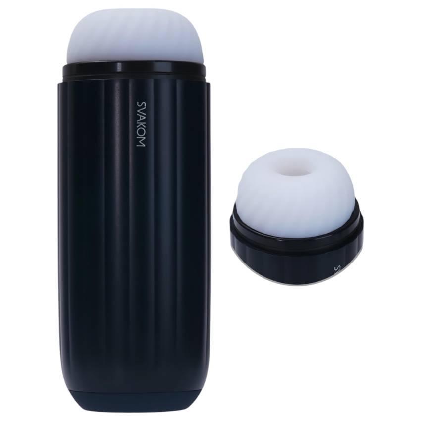 Svakom Sam Neo 2 Pro - okos maszturbátor (fekete-fehér) - Image 2