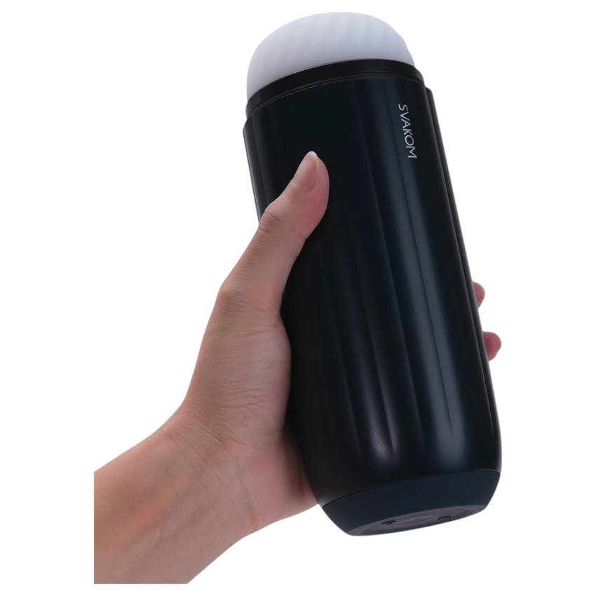 Svakom Sam Neo 2 Pro - okos maszturbátor (fekete-fehér) - Image 8